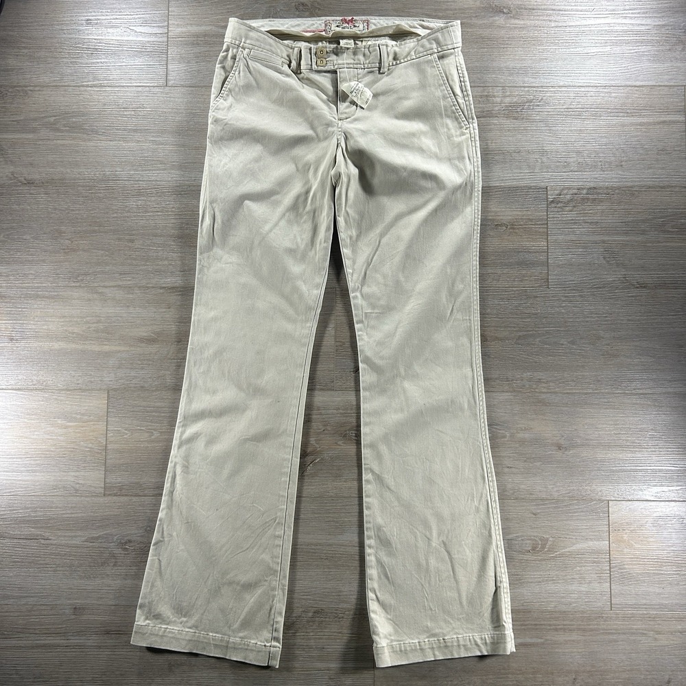 NWT‎ VTG Abercrombie & Fitch Women's 10L Long Low Rise Flare Pants Y2K